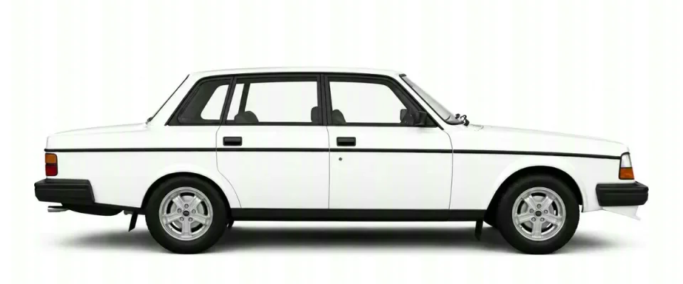 Volvo 240, 1974–1993 — külgvaade